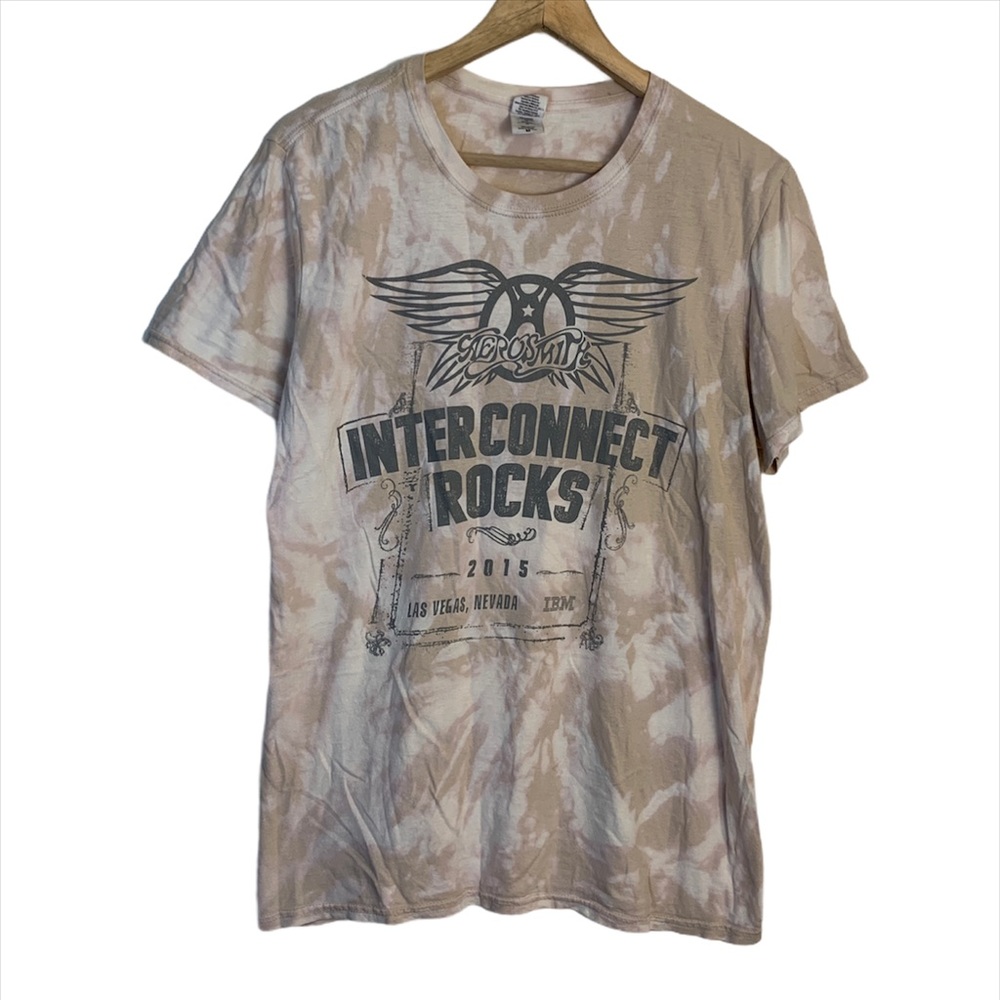 Aerosmith Ibm Interconnect Rocks 2015 T-Shirt